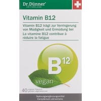 Dr. Dünner Vitamin B12 Capsules vegan 40 pieces