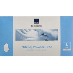 Abena Untersuchungs-Handschuhe Nitril L Puderfrei W Disp 150 Stück