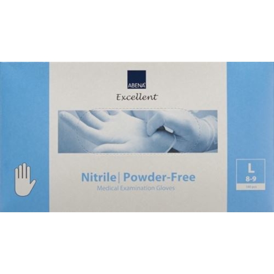 Abena Untersuchungs-Handschuhe Nitril L Puderfrei W Disp 150 Stück buy online