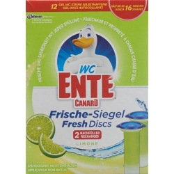 Toilet Duck freshness seal replenisher Limone 2 x 36 ml