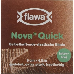 Flawa Nova Quick cohesive rice binding 6cmx4.5m tan