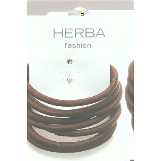 Herba hair tie 5cm brown 5 pcs