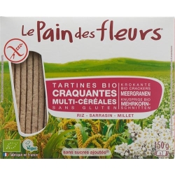 Seed bread multigrain organic gluten free 150 g