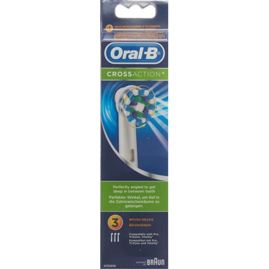 Oral-B Brush Cross Action 3 pcs