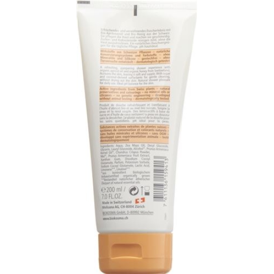 Biokosma Shower Cream apricot Honey 200 ml