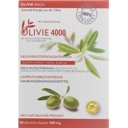 Olivie Force 500mg Gelules Vegetale 50 Stück