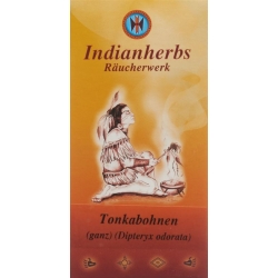 Indianherbs Tonkabohnen Ganz 20g