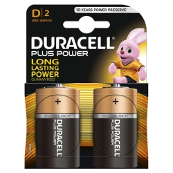 Duracell Plus Power Batterie MN1300 D 1.5V 2 Stück