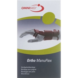 Omnimed Ortho ManuFlex Handgelenkbandage 16cm Rechts Grösse L Schwarz