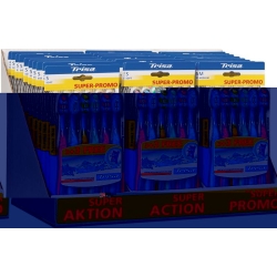 Trisa Flexiblehead Display Jubiläum 30 Stück 6 Pack