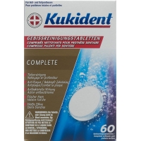 Kukident Reinigung-Tabs Frische Minze 60 Stück
