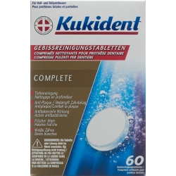 Kukident Reinigung-Tabs Frische Minze 60 Stück