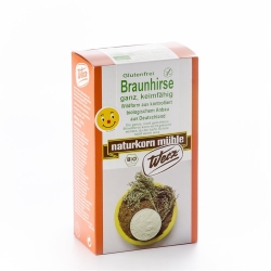 Werz Braunhirse Ganz Keimfaehig Bio 500g