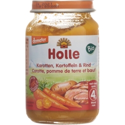 Holle Carrots, Potatoes & Beef from the 4th month Organic 190g