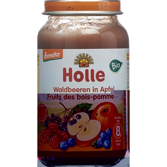 Holle Forest Berries in Apple from the 8th month Organic 220g buy online