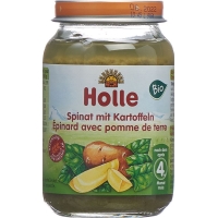 Holle Spinach with Potatoes from the 4th Month Organic 190g