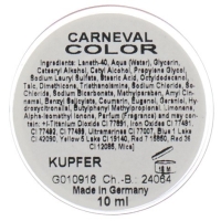 Carneval Color Aqua Make Up Kupfer 10ml