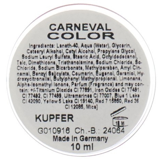 Carneval Color Aqua Make Up Kupfer 10ml buy online