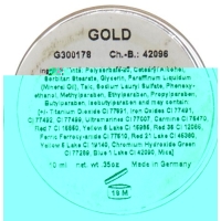 Carneval Color Aqua Make Up Gold 10ml