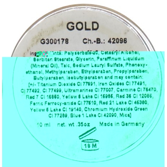 Carneval Color Aqua Make Up Gold 10ml buy online