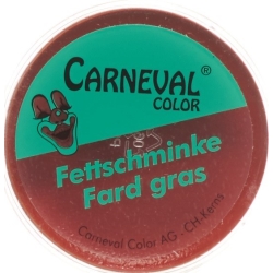 Carneval Color Fettschminke Rot Dose 15ml
