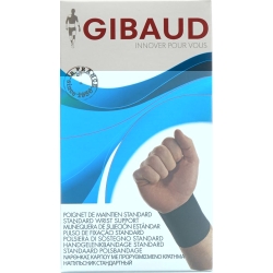 Gibaud Handgelenkmansch Verstellbar L 17-19cm Schwarz