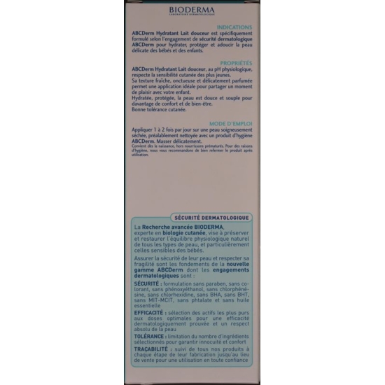 Bioderma Abcderm Lait Hydratant 200ml buy online