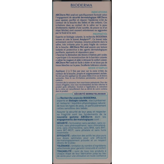 Bioderma Abcderm Peri-Oral 40ml buy online