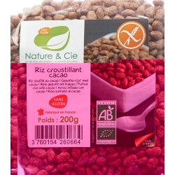 Nature&cie Reis Crispies Choco Glutenfrei 200g