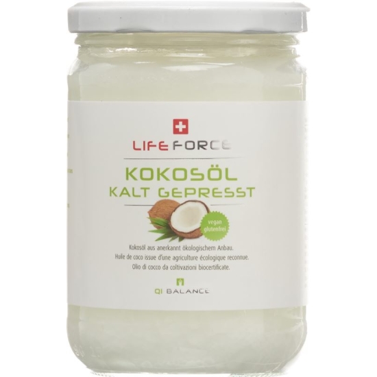 Qibalance Kokosöl Bio Glas 500ml buy online