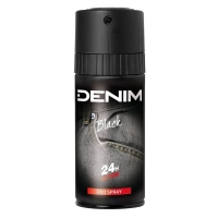 Denim Black Deo Spray 150ml