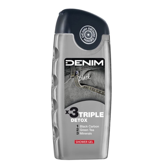 Denim Black Shower Gel 250ml buy online