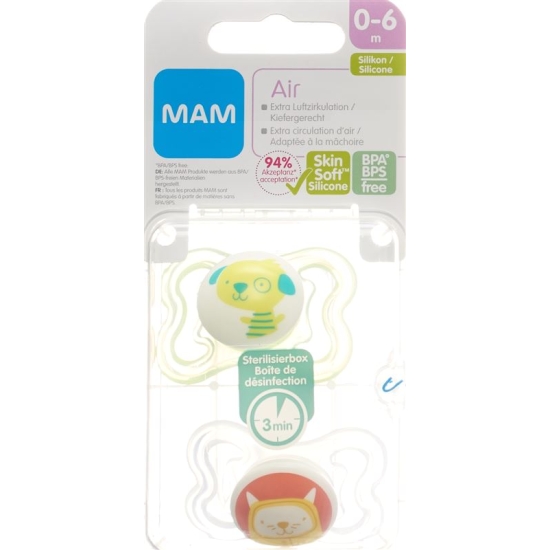 MAM Air Nuggi 0 bis 6 Monate 2 Stück buy online