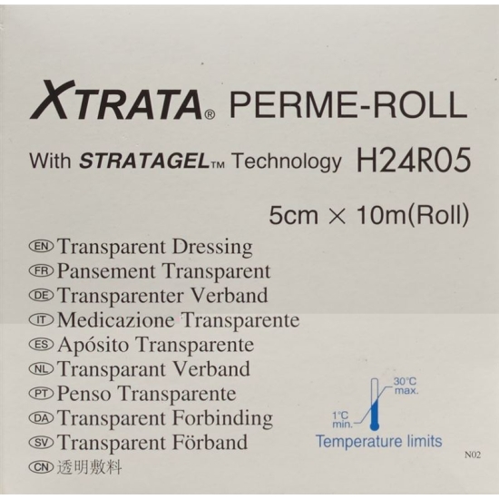 Xtrata Transparent Foil Dressing 5cmx10m buy online
