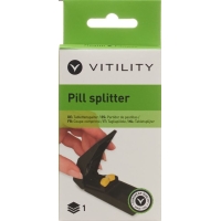 Vitility pill splitter