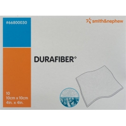Durafiber Wundauflage 10x10cm Steril 10 Stück