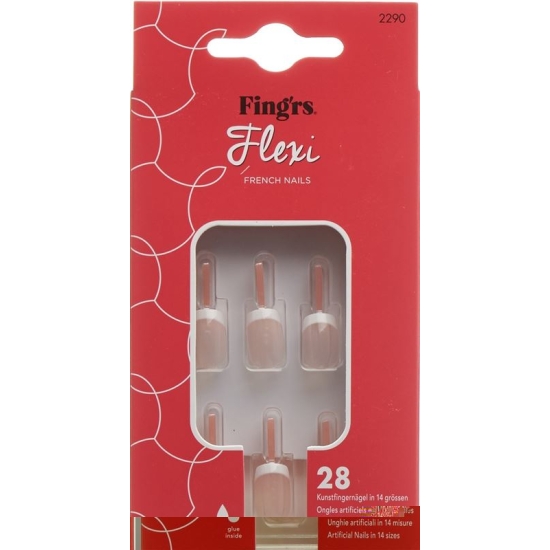Fingers Flexi Nails Natural French buy online