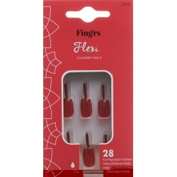 Fingers Flexi Nails Classic Red