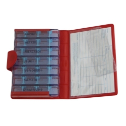 Medidos medicine box Italian Red