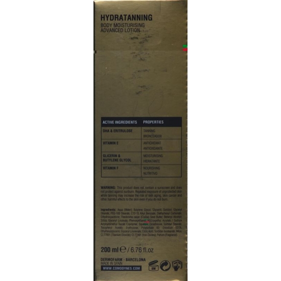 Comodynes Hydratanning Body 200ml buy online