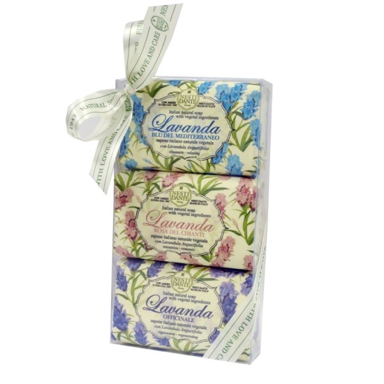 Nesti Dante Seife Lavanda Kit Collection 3x 150g buy online