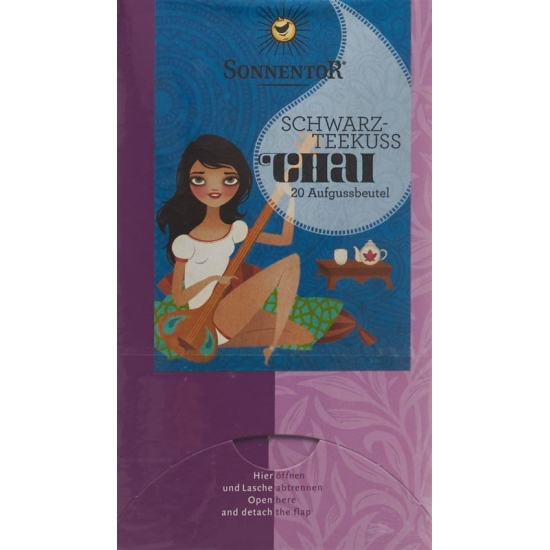Sonnentor Chai Schwarzteekuss 20 Beutel buy online