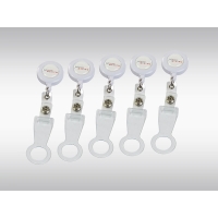 Desi-clip smock bottle holder
