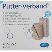Puetter Verband 8/10cmx5m 2 Stück