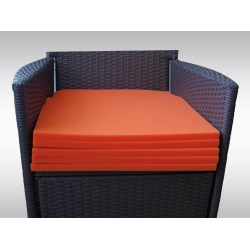 Ligasano Orange Sitzkissen 48x48x2cm Unsteril 5 Stück