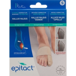 Epitact Hallux Valgus Korrekturschiene Grösse S 20-21.5cm