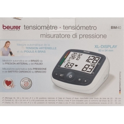 Beurer upper arm blood pressure monitor Bm 40