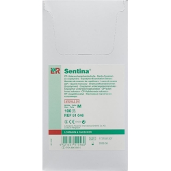 Sentina Untersuchungs-Handschuhe Grösse L Steril Box 100 Stück