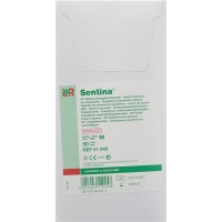 Sentina Untersuchungs-Handschuhe Grösse M Steril Cp 2 50x 1 Paar