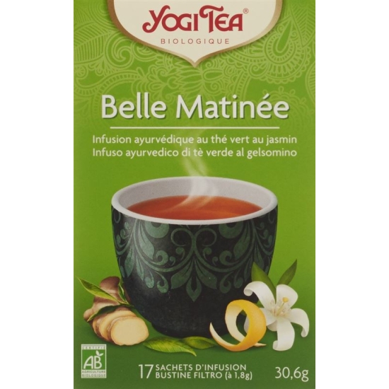 Yogi Green Tea Grüner Morgen Beutel 17 Stück buy online